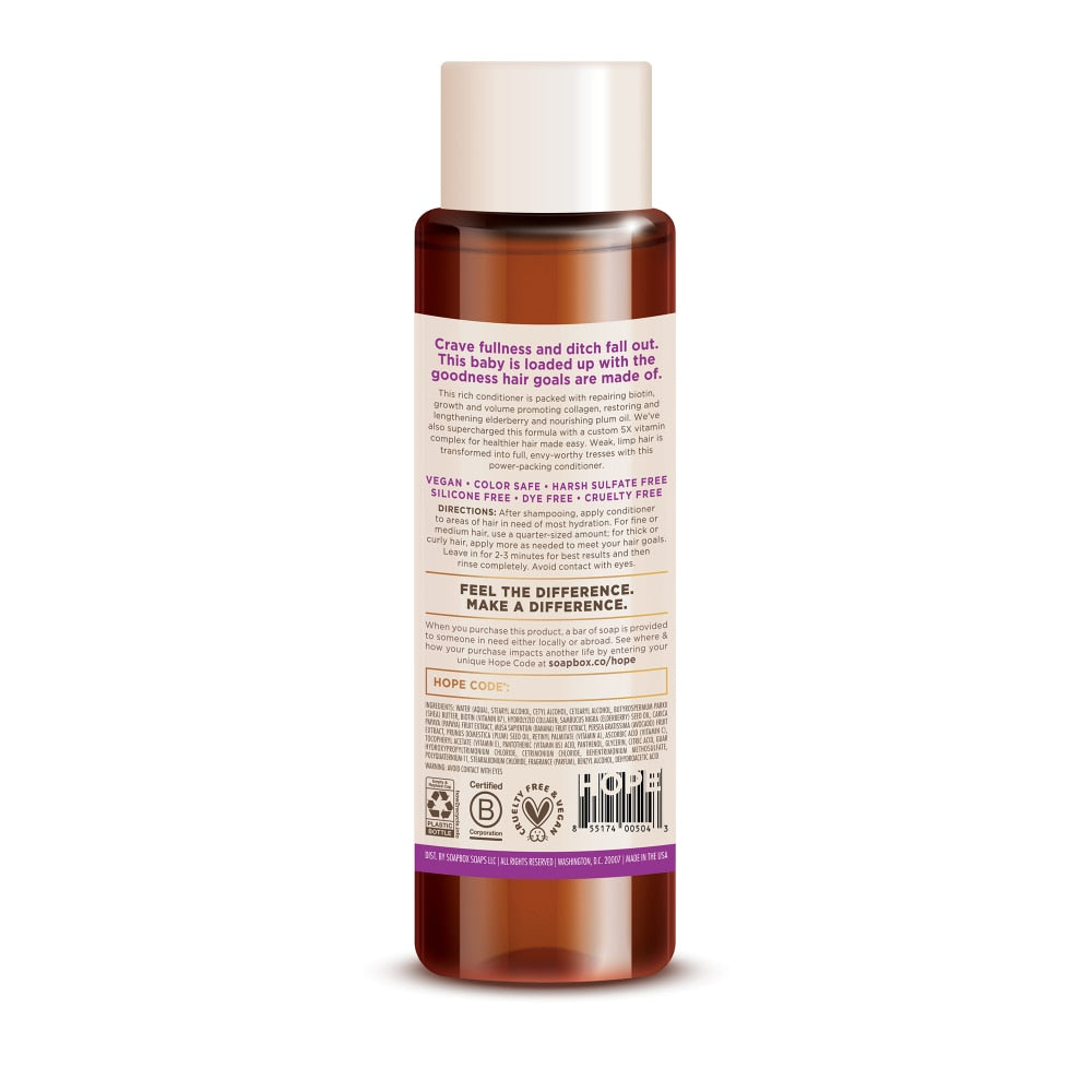 Soapbox Biotin & Superfruit Blend Restore & Volumize  Conditioner, 16 Fl Oz