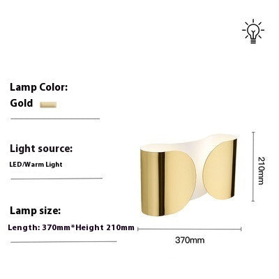 TV Background Bedside Stair Corridor Wall Lamp