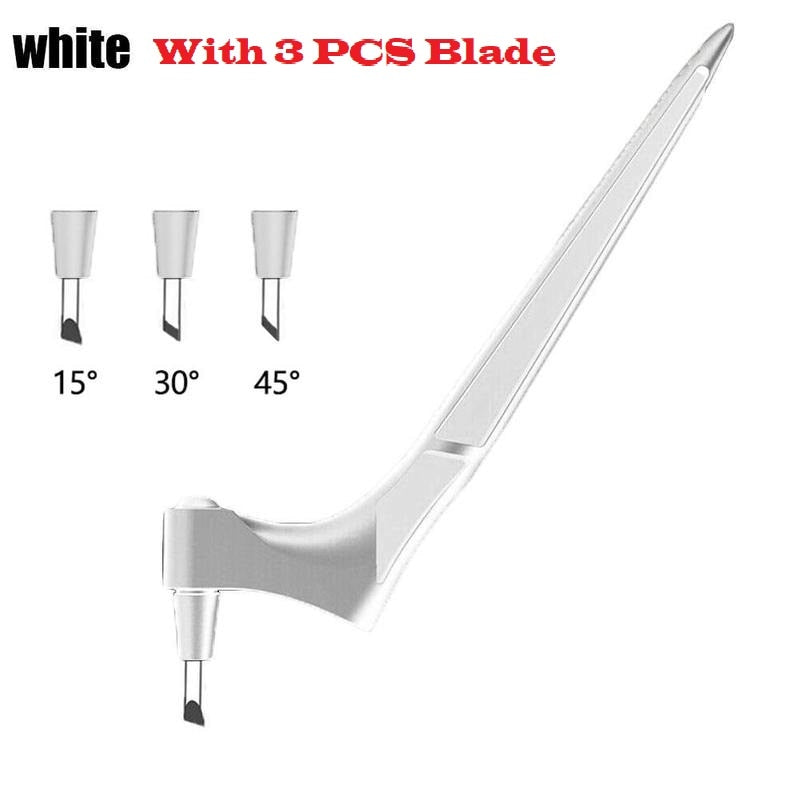 Craft Cutting Tools 360 Rotating Blade Paper-Cutter 3 Replace Blade Craft Cutting Knife DIY Art Wear-Resisting Art Cutting Tool