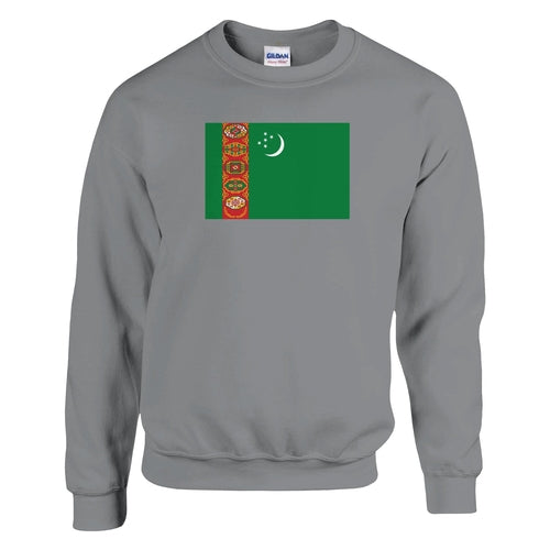 Sweat-shirt Drapeau du Turkménistan