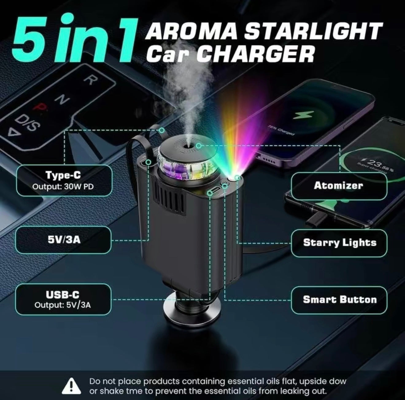 StellarDrive Car Charger