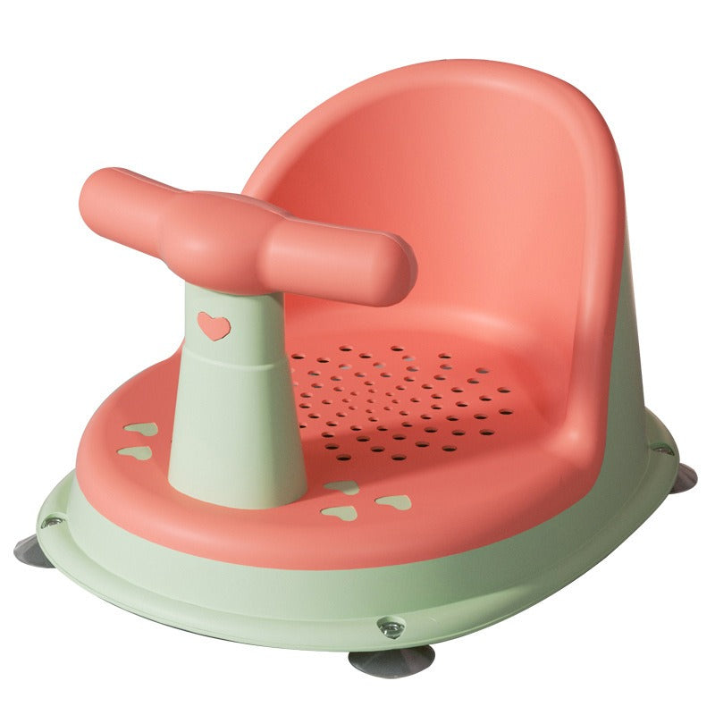 Baby shower chair children's shower artifact shower bench adjustable seat support baby bathtub bracket anti slip shower bench