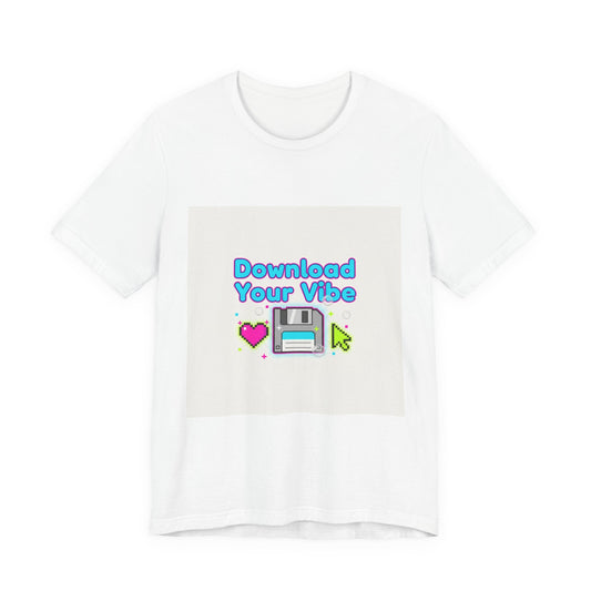 Download Your Vibe Tee | Y2K shirt, retro tech pixel art