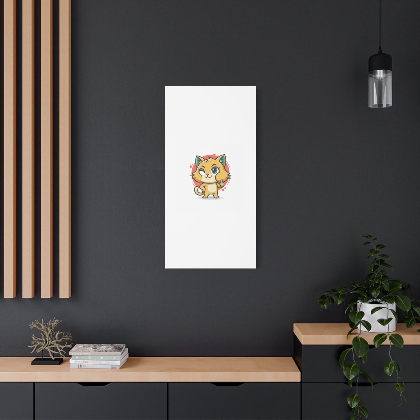 Cheeky Rodent Art Print | Rodent-Core Cute Rat/Mice Wall Canvas