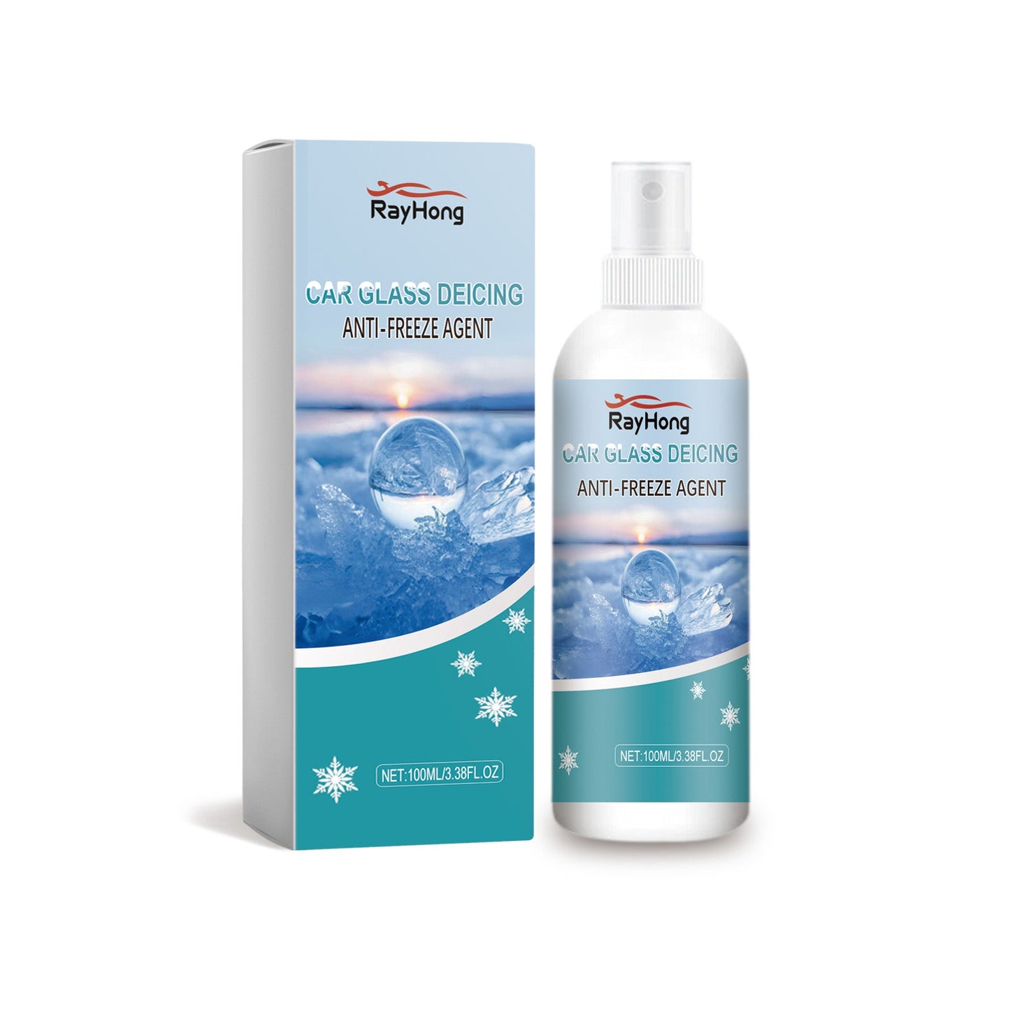 Automotive Glass Deicing And Antifreeze Agent, Anti-Fog And Dustproof Vision Agent For Automotive Front Windshield