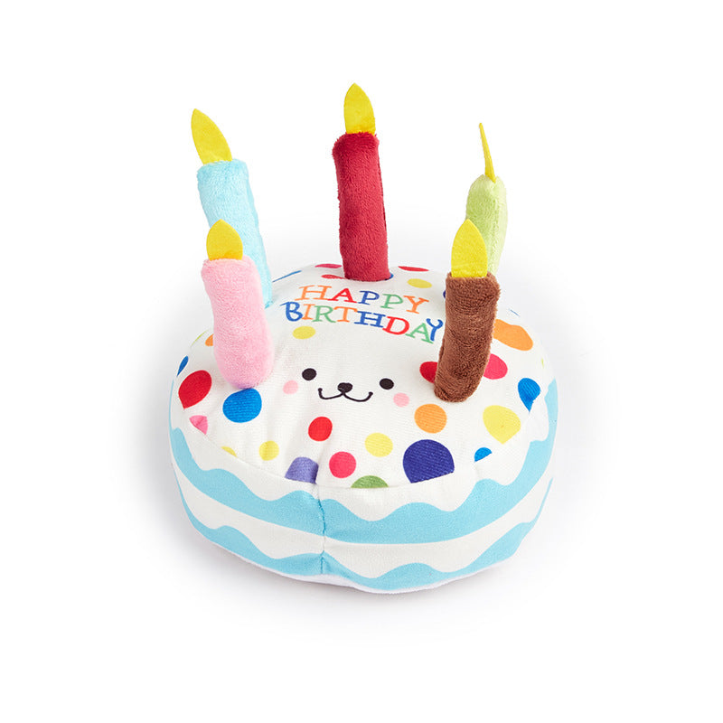 Dog Simulation Cake Toy Pet Simulation Snack Toy Cake Candy Dog Bite Toy Pet Toy