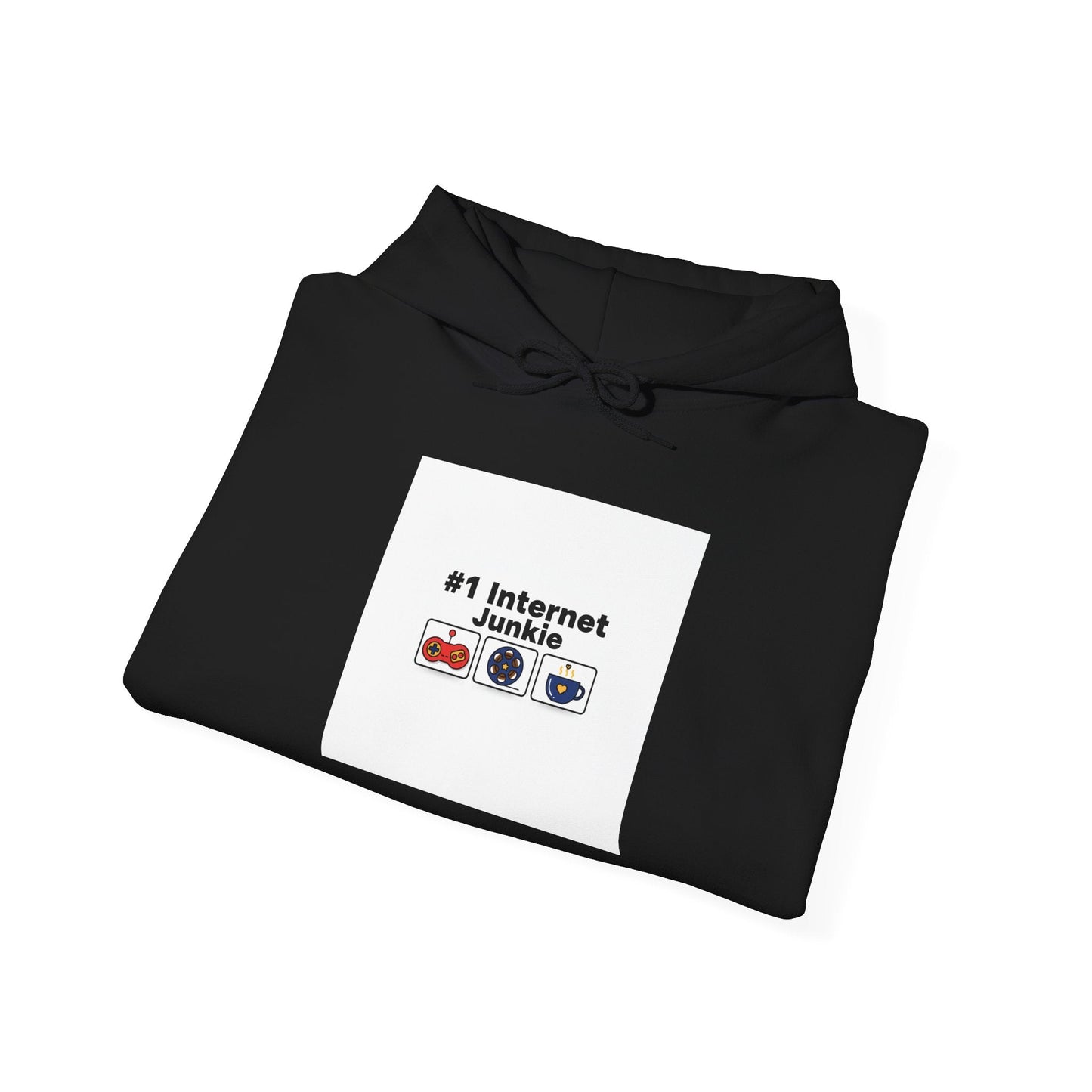#1 Internet Junkie Hoodie, top-list ranking graphic, list lover merch