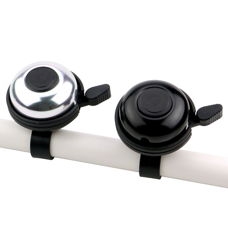 Bicycle Bell Mountain Bike Aluminum Alloy Bell Hand Dial Bell Cycling Equipment Accessories