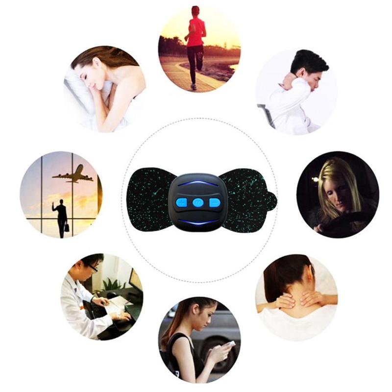 Massager Charging Mini Portable Massage Stickers Neck Stickers Cervical Vertebra Physiotherapy Instrument