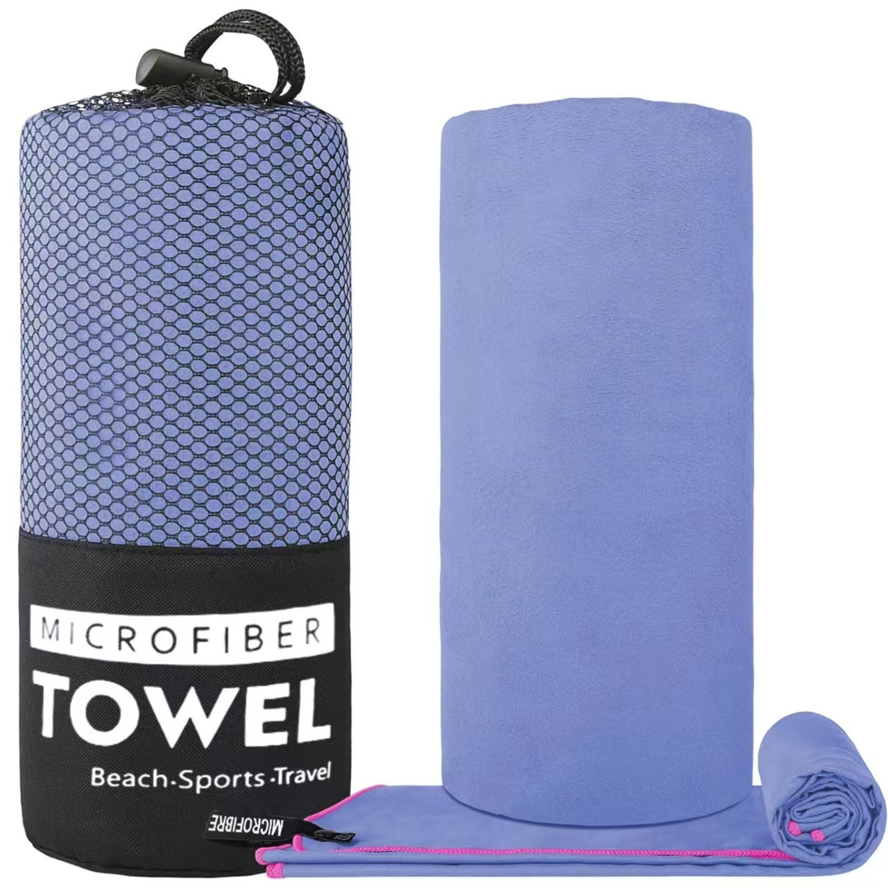 Double-sided Velvet Quick-drying Microfiber Portable Towel