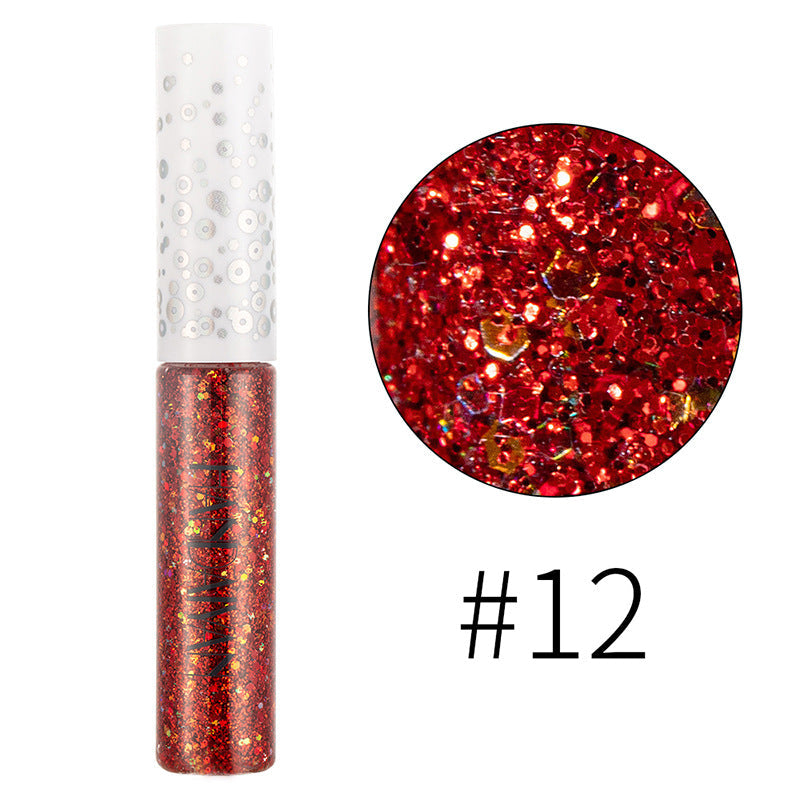 HANDAIYAN Symphony Eyeliner Eye Shadow Dream Shiny Eyeliner Jelly Bright Sequin Eyeliner Eye Shadow