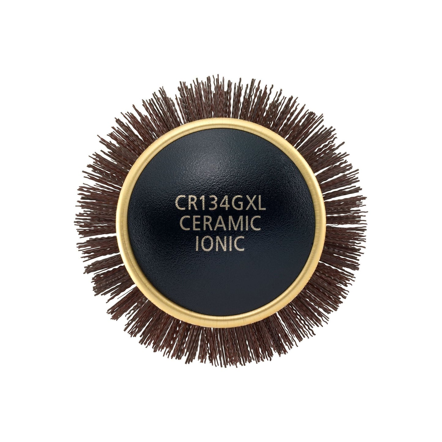 Gold Nano Ceramic Hair Brush with 6 Inch XL Barrel