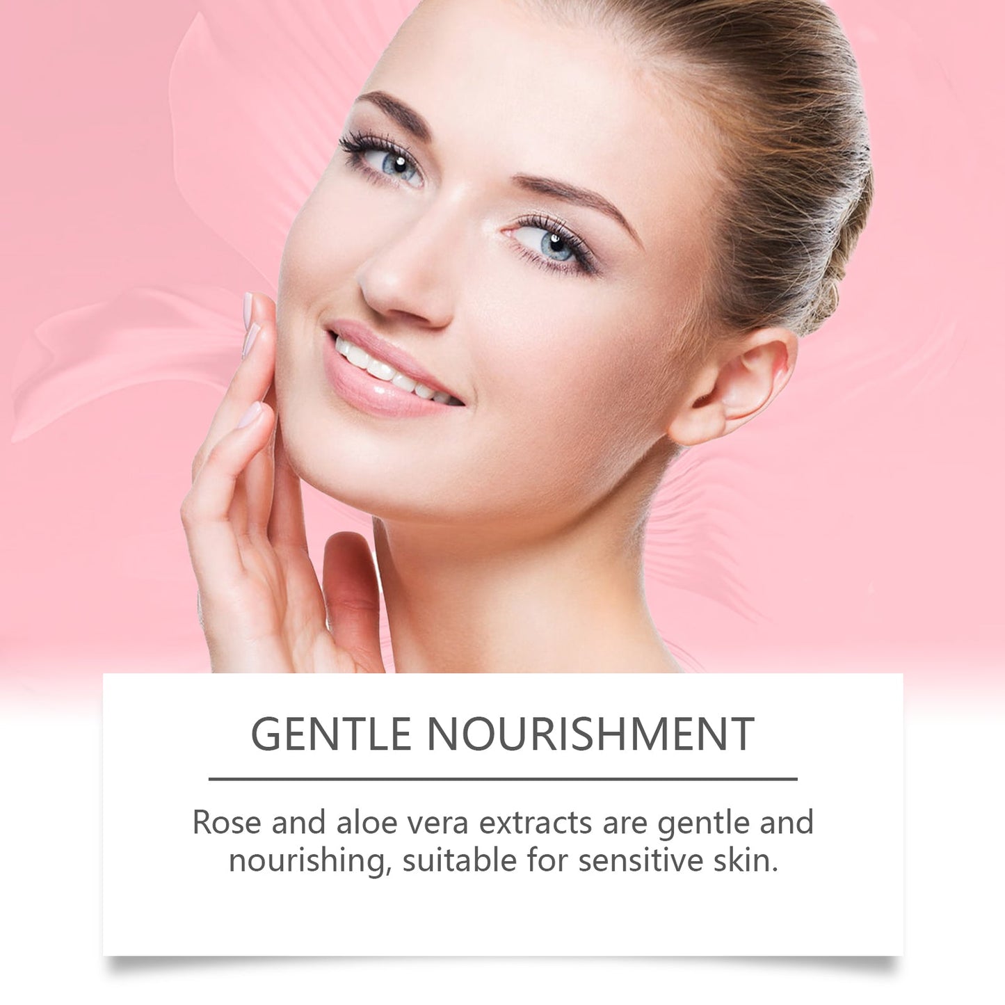 Rose Aloe Vera Water Hydrating Cream Firming And Moisturizing Tender Skin Gentle Moisturizing Repair Cream