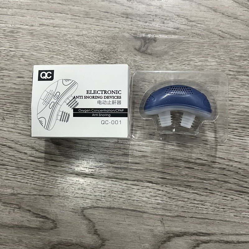 Electric snoring and snoring correction home snoring device