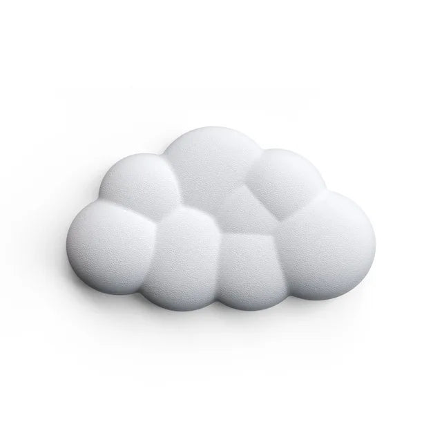 Mouse pad with wrist rest keyboard cloud anti-slip memory foam desktop office gamer mouse wrist rest
