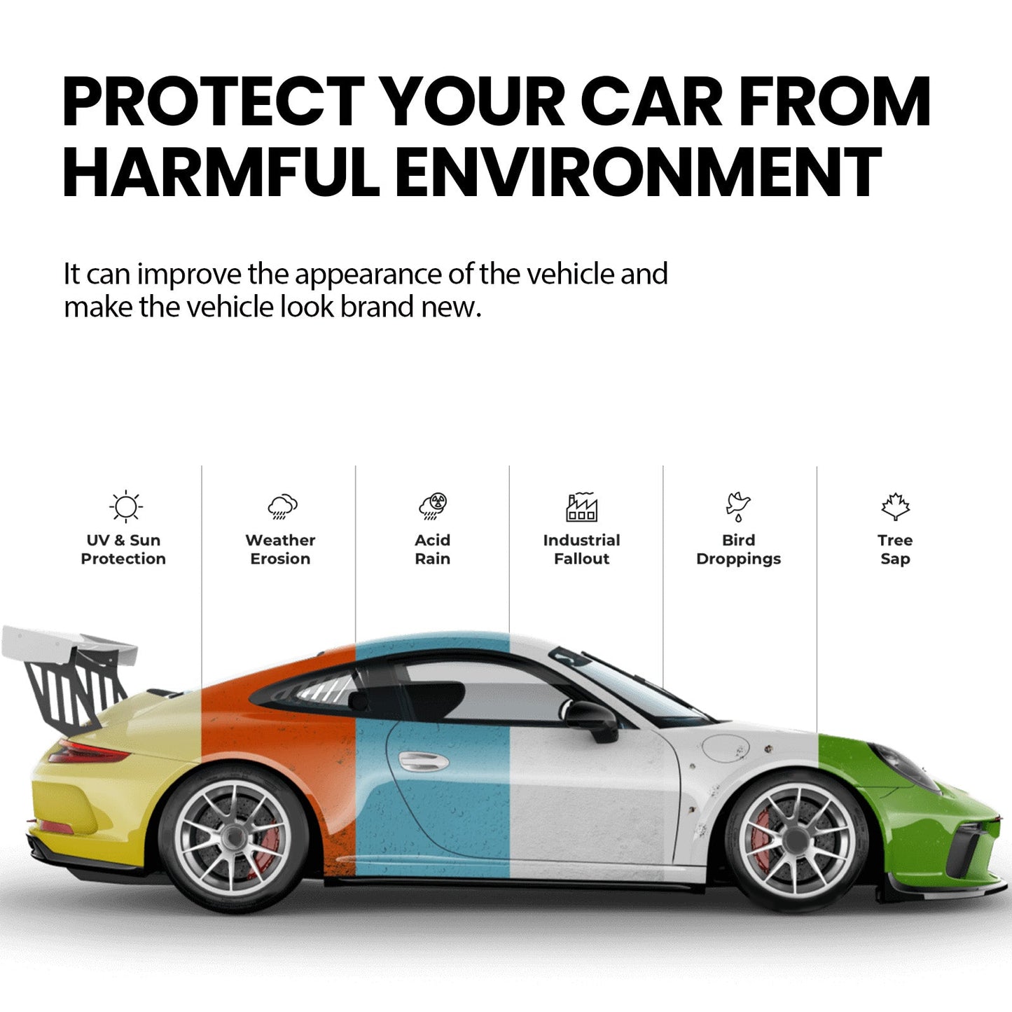 Car Coating Agent, Car And Car Paint Multi-Purpose Renovation Clean Plating Crystal Coating Maintenance And Repair Spray
