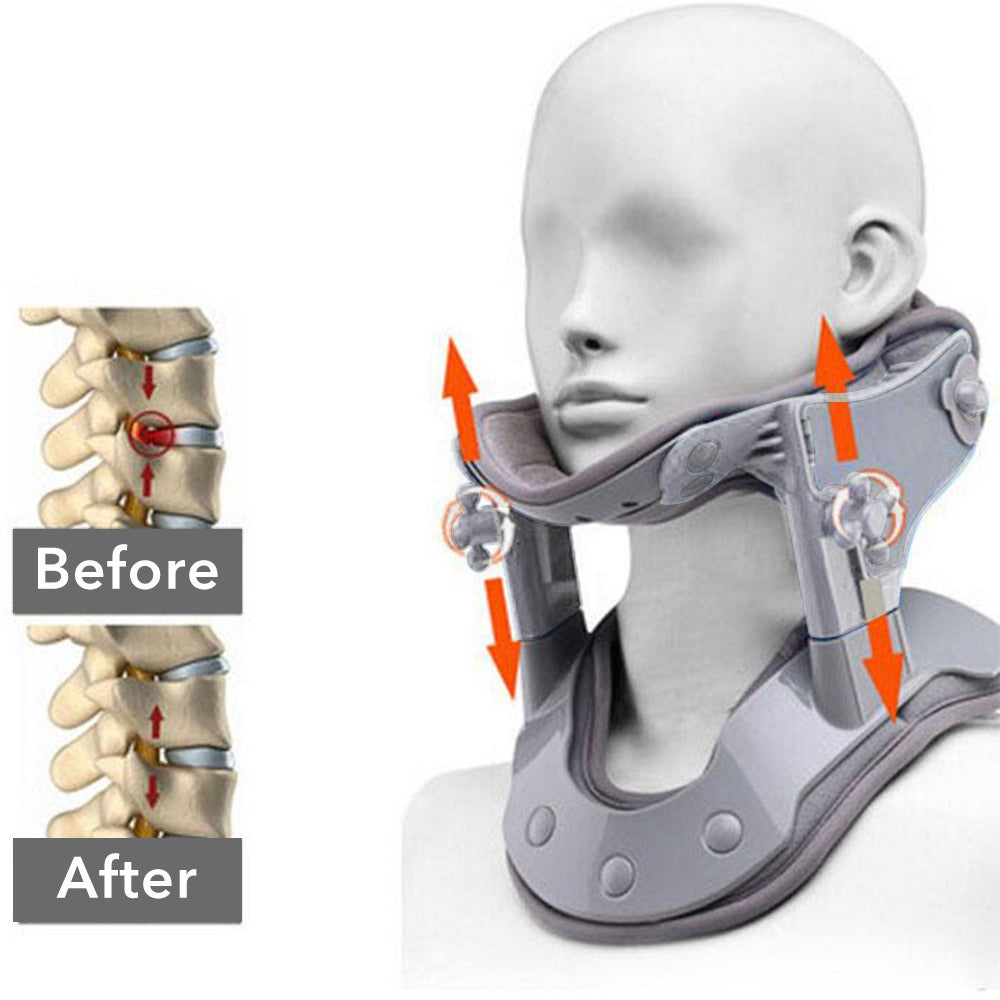 Medical Neck traction device Inflatable Cervical Collar Correction kit Neck Retractor Cervical Collar Stretcher Spine Pain Relif