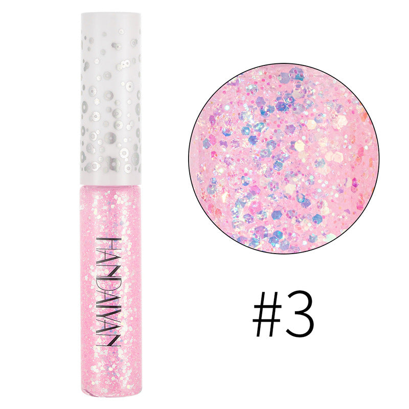 HANDAIYAN Symphony Eyeliner Eye Shadow Dream Shiny Eyeliner Jelly Bright Sequin Eyeliner Eye Shadow