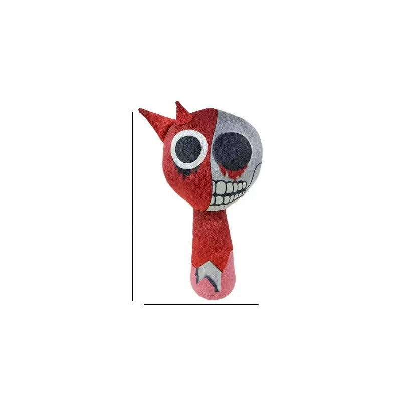 Sprunki Plush Rhythm Box Game Character Surrounding Plush Toys Dolls
