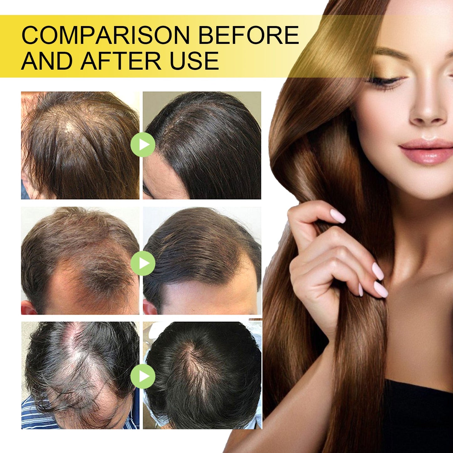 Black Seed Oil Essence To Improve Dry Hair, Nourish And Repair Damaged Hair And Prevent Hair Loss