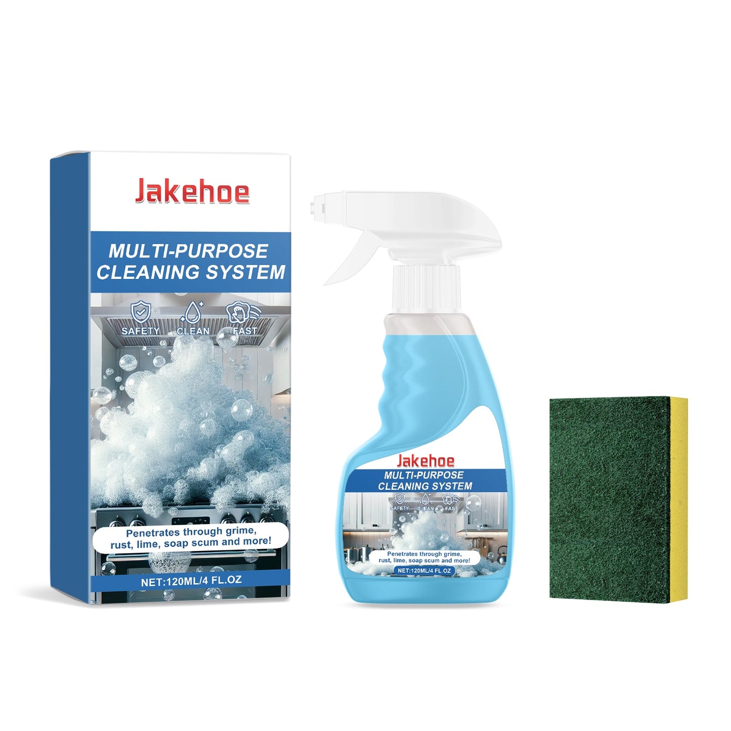 Multi-Surface Foam Cleaner Multi-Purpose Mild Foam Cleaner For Kitchen Cooktops