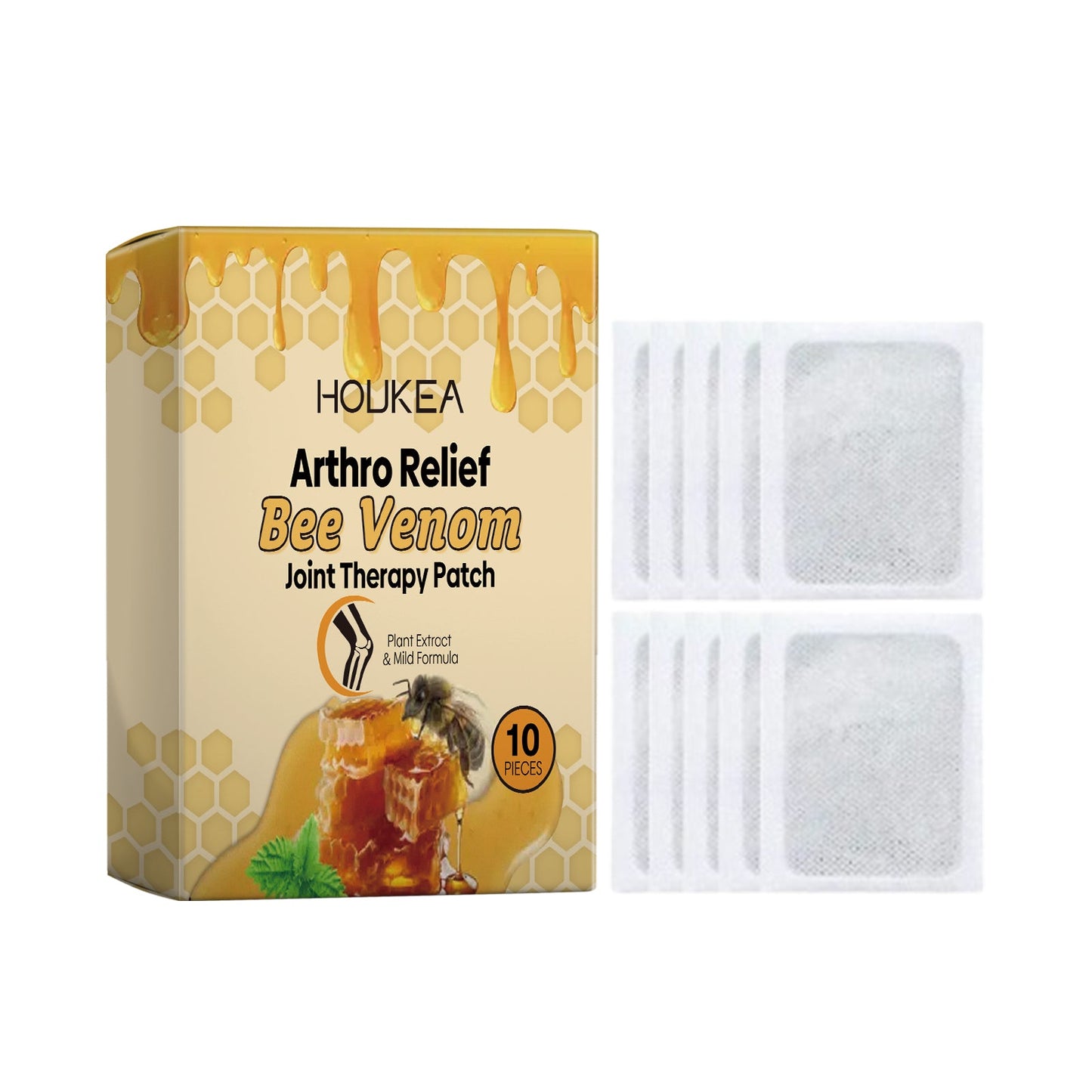 Bee Venom Joint Care Foot Stick Body Joint Care Flexible Patch For Joint Discomfort Relief