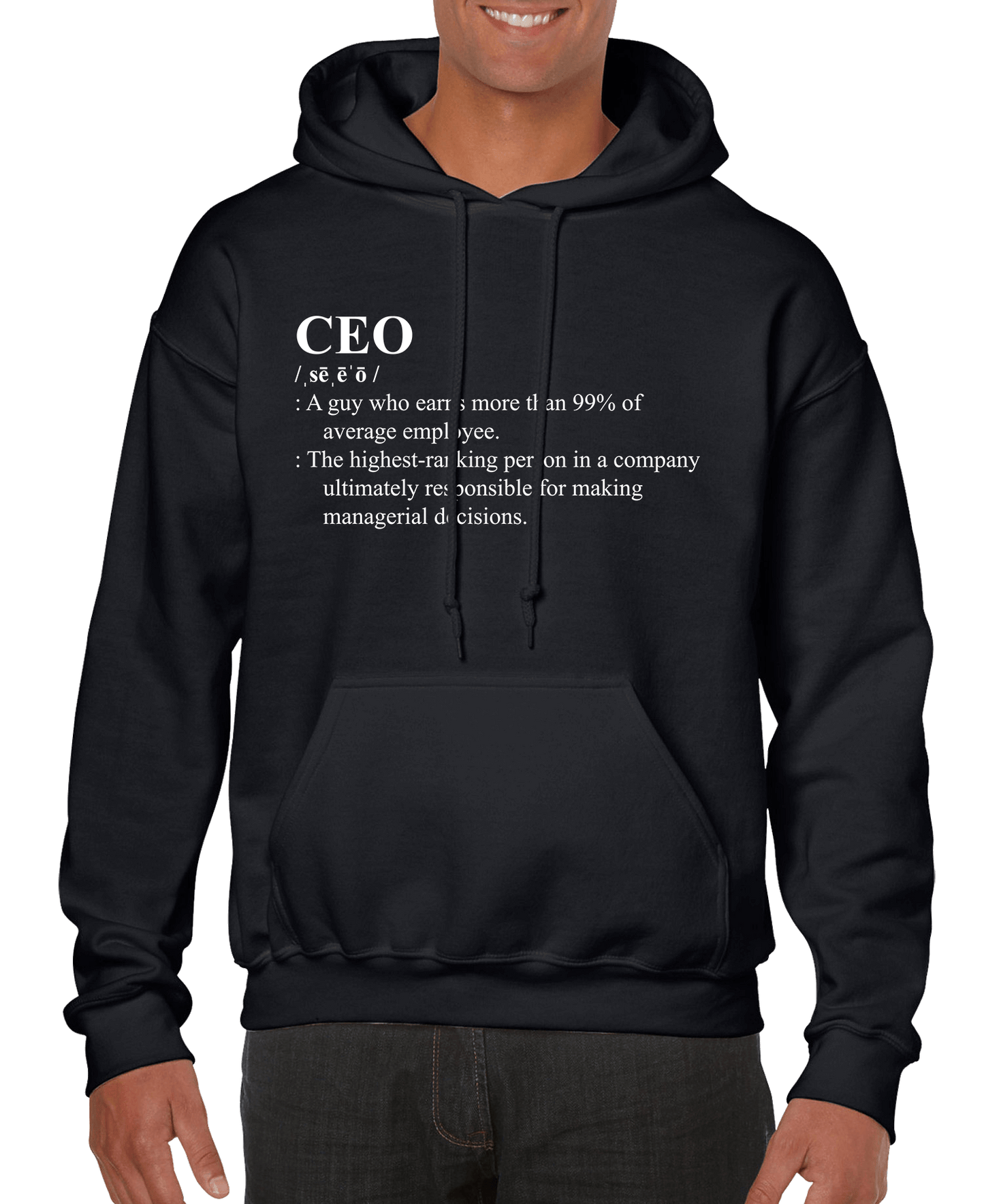 CEO Definition Men’s Hoodie