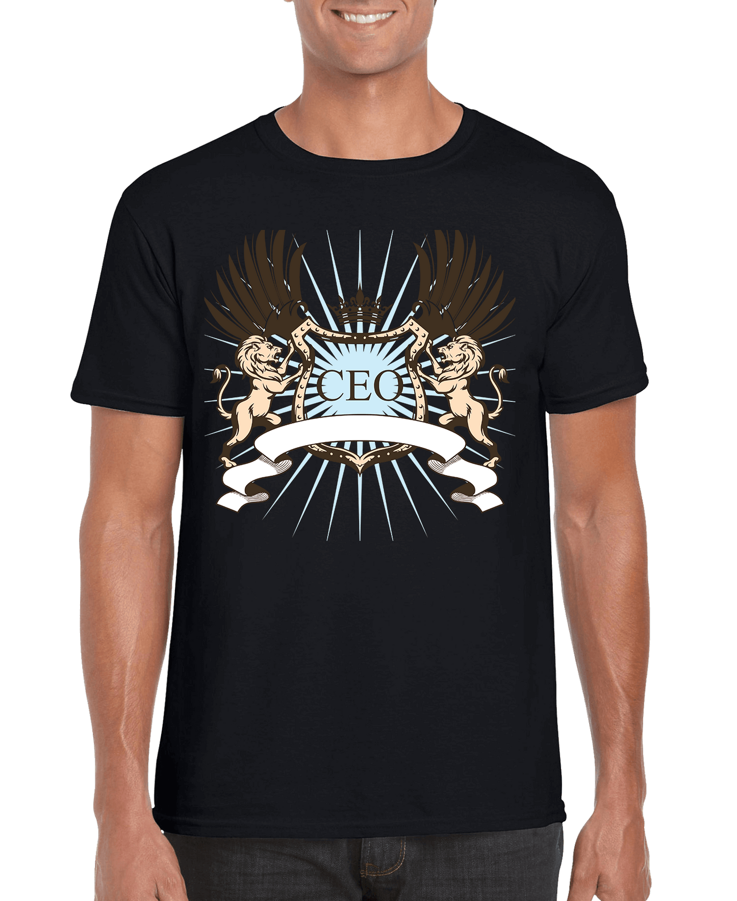CEO Lion Crest Men's T-shirt