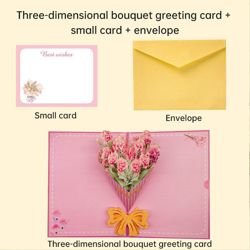 3D Paper-Cut Mother's Day Card: A Creative & Heartfelt Gift for Mom