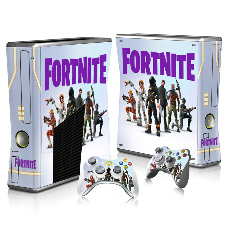 Xbox 360 Slim Full Body Color Membrane Stickers with Scratch-Resistant Protection