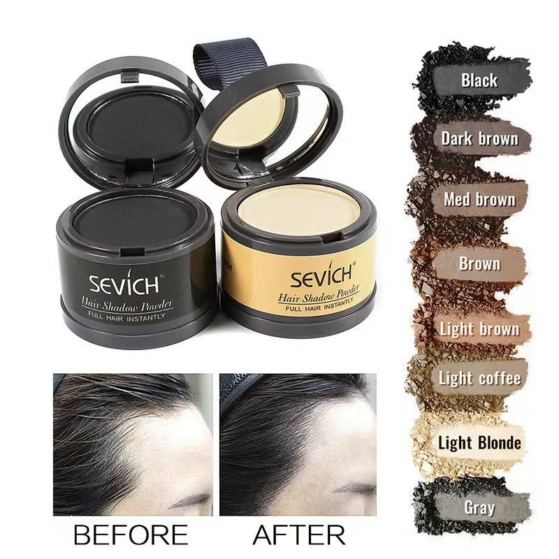 Forehead Sparse Hair Concealment and Contouring Hairline Filler