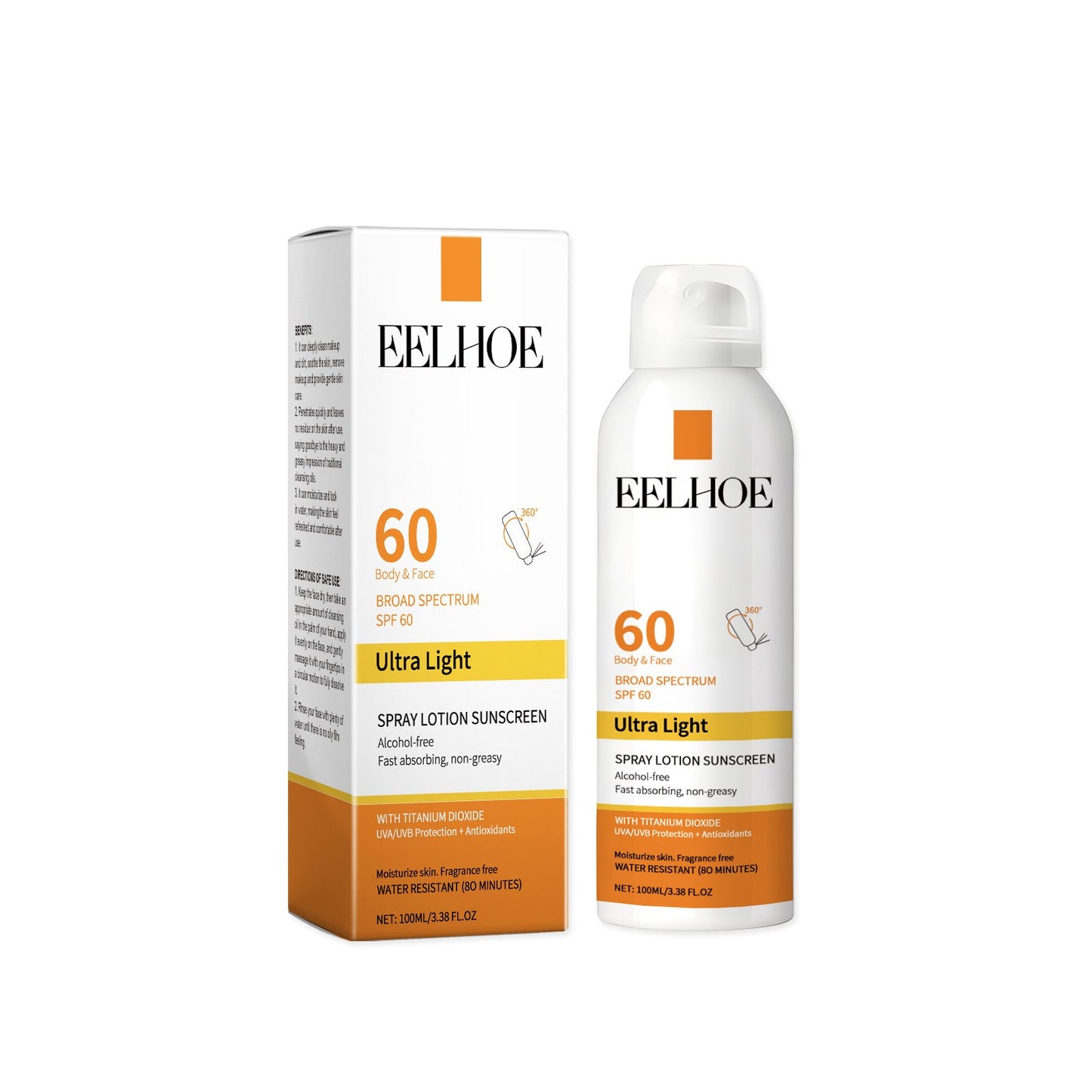 Hydrating Protective Spray Ultra Hydrating Protective Emulsion Uv Protection Moisturizing Repair Cream