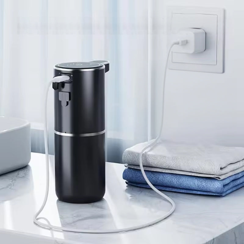 Touchless Sensor Soap Dispenser for Bathroom & Kitchen. Offers Foam and Liquid Modes.