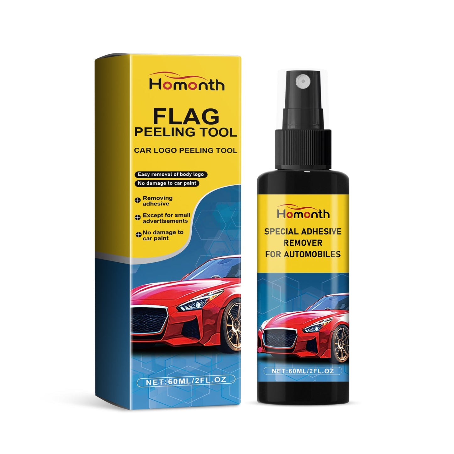 Car Sticker Remover, Multi-Functional Adhesive Remover For Car Door And Window Glass