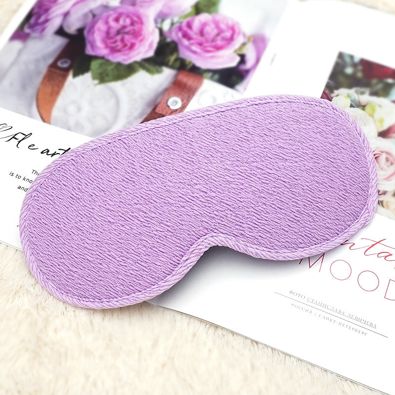 3D blackout eye mask integrated 3D nasal wing breathable elastic band adjustment