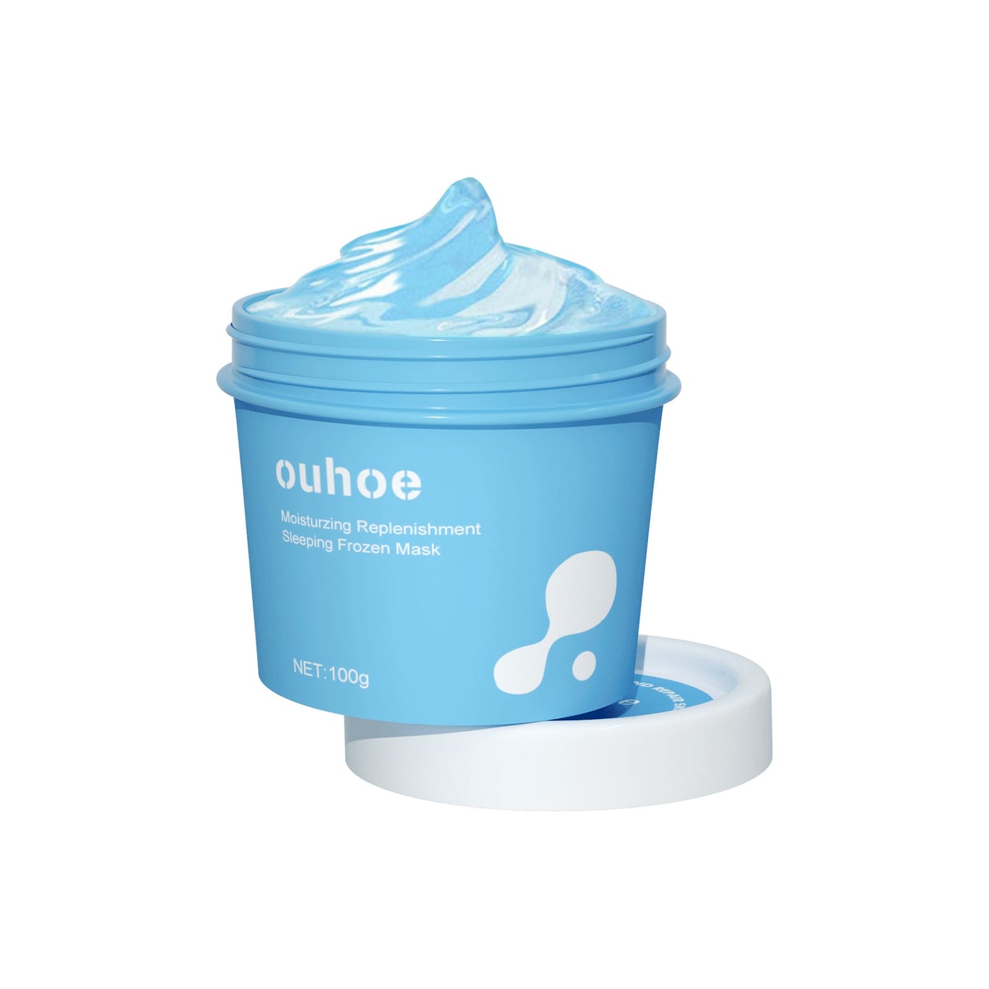 Hydrating And Moisturizing Sleep Frozen Mask, Shrink Pores Brightens Skin, Refreshes And Moisturizes Spread Mask