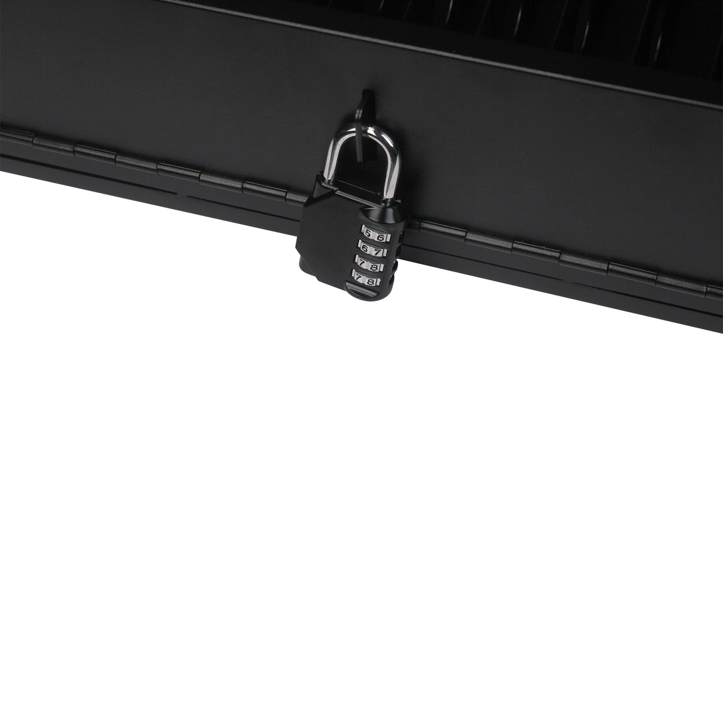 16 Bay Charging Cabinet for Laptop Chromebook Locking Charging Station-BLACK