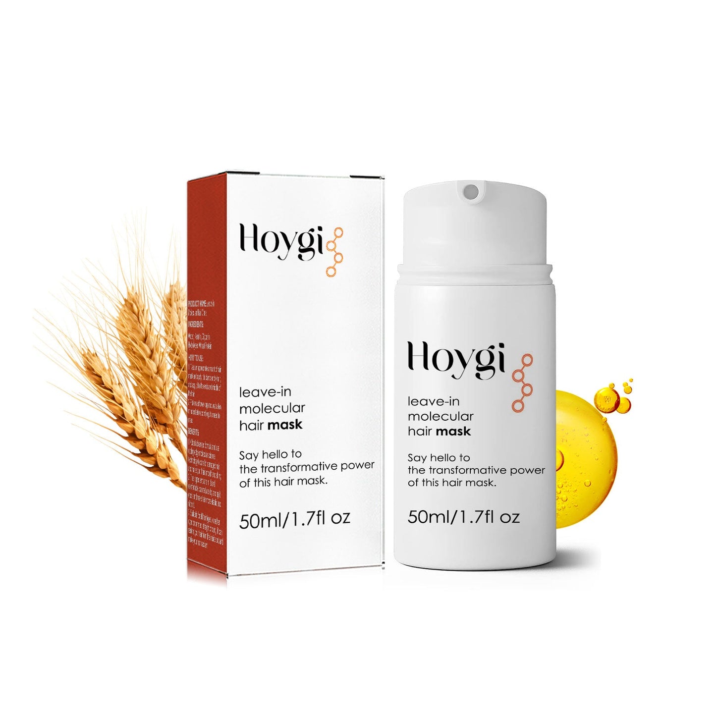 Leave-In Hair Mask, Repair The End Of Hair Damaged By Ironing And Dyeing Dry Hair, Soft And Long-Lasting Fragrance Treatment Mask