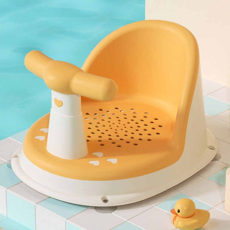 Baby shower chair children's shower artifact shower bench adjustable seat support baby bathtub bracket anti slip shower bench