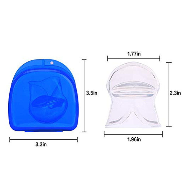 Transparent Silicone Tongue Sleeve Anti-Snoring Device New Anti-Snoring Device Tongue Puller Tongue Muscle Rehabilitation Device