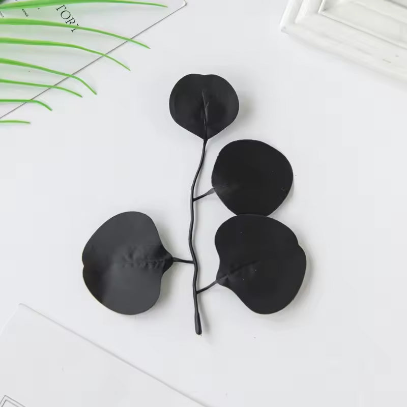 Artificial plants, eucalyptus leaves, festivals, weddings, home decor, DIY wreaths, bouquet accessories.