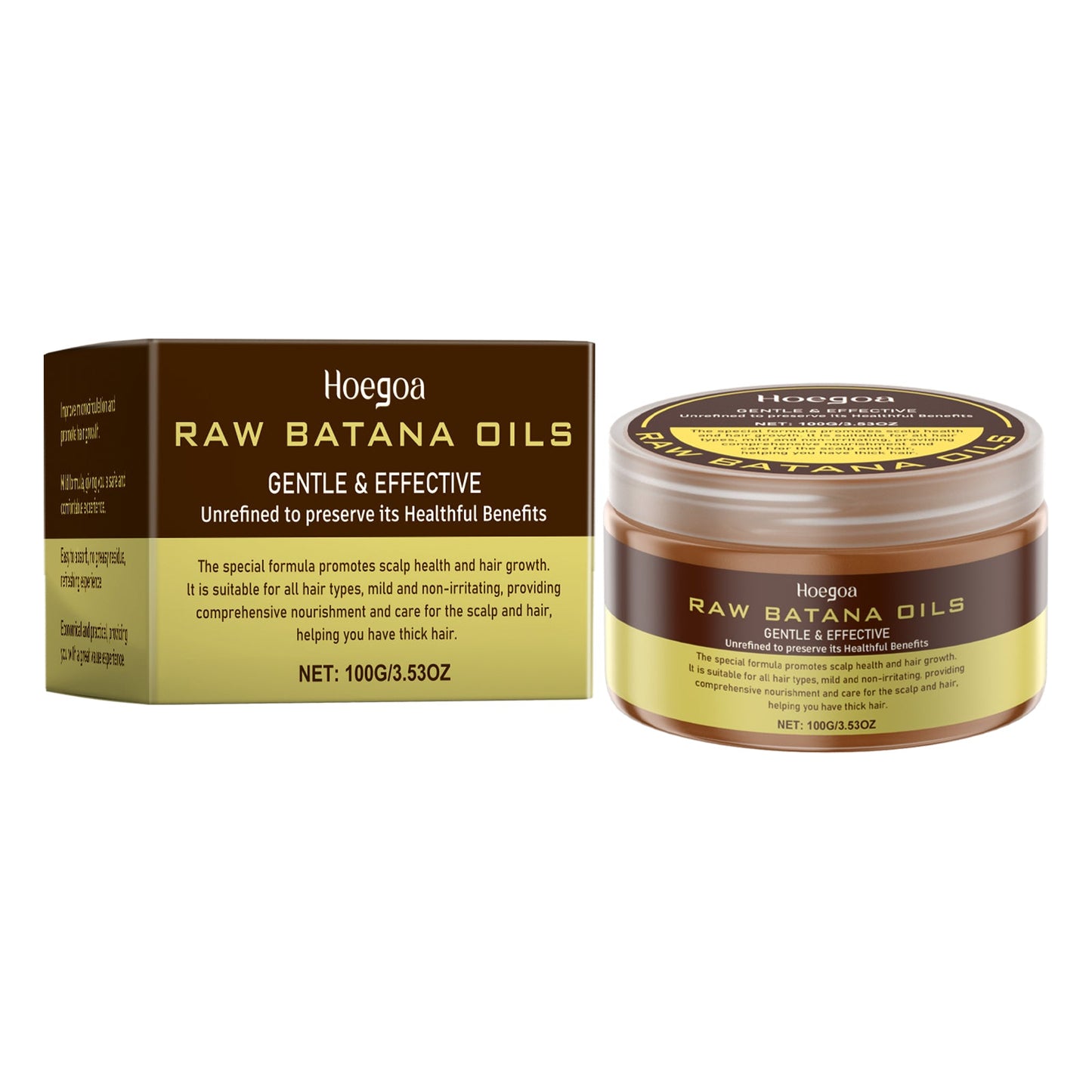 Batana Hair Care Cream Gently Nourishes Hair, Brightens Hair, Softens And Lustrous Hair Care Cream