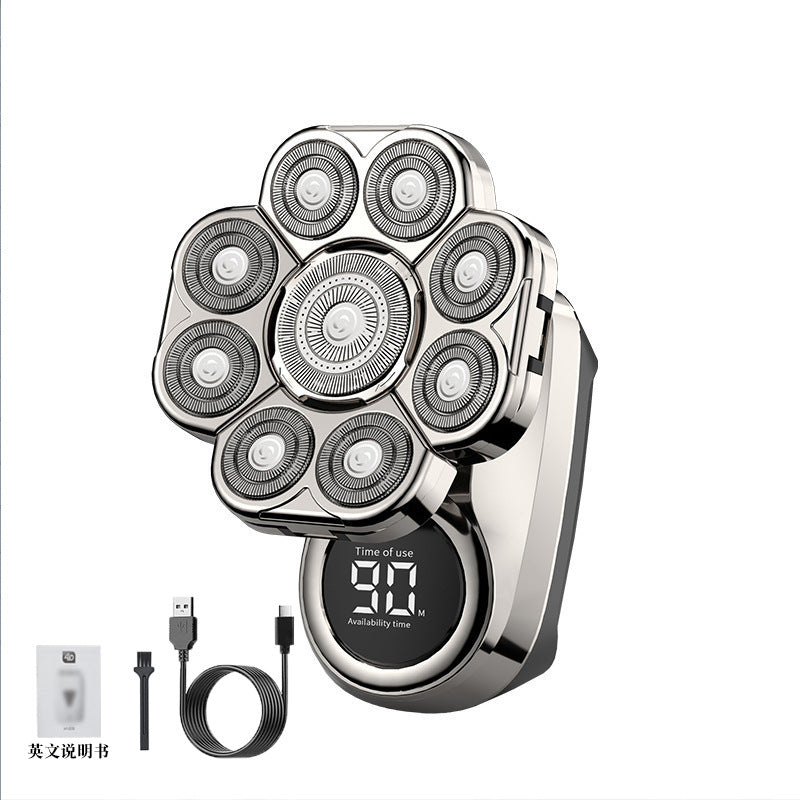 High power hair clipper for charging shaving heads and haircuts for men with long battery life
