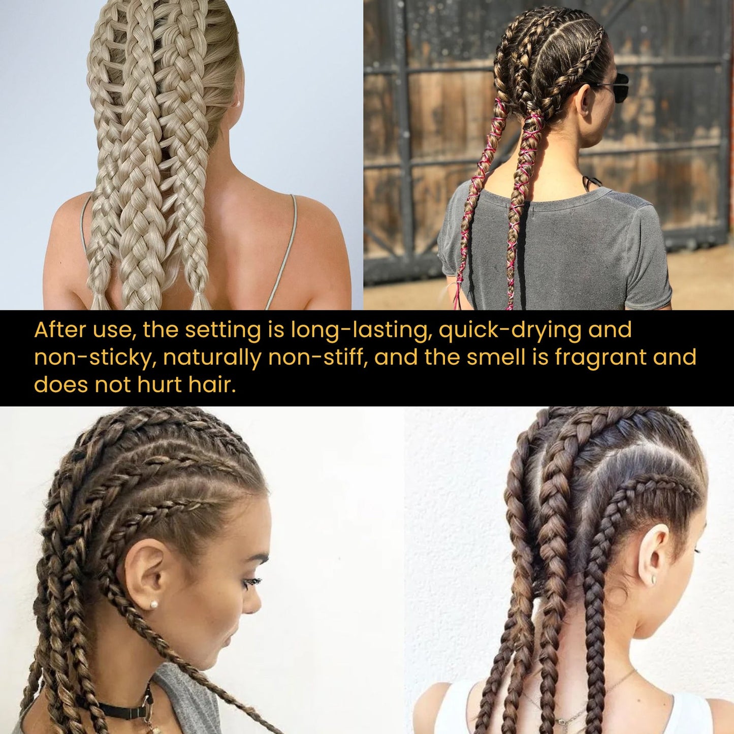 Dreadlocks Gel Wax Long Lasting Moisture Dreadlocks Natural Shine Styling Gel Wax