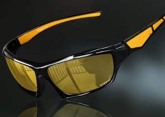 Fashion Sunglasses Colorful Film Outdoor Night Vision Driver Driving Sunglasses Cycling Sports Glasses