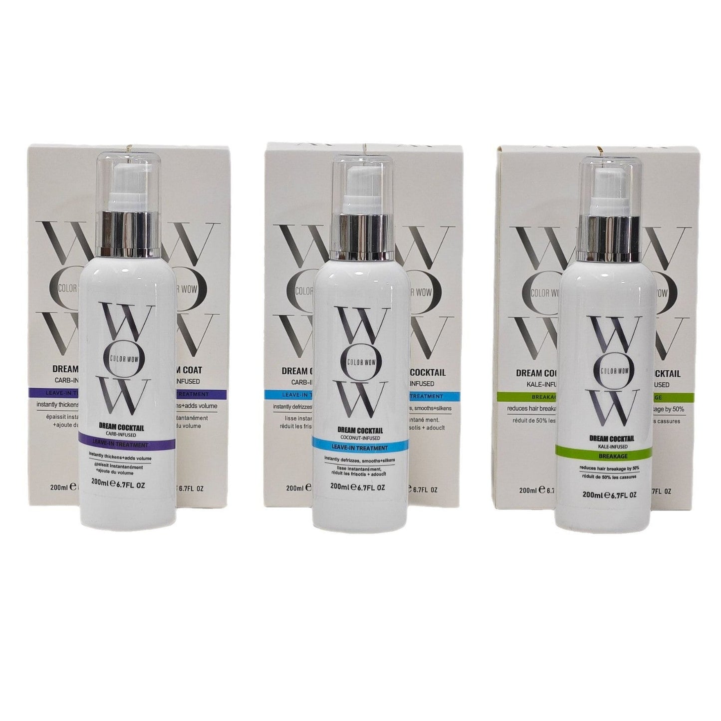 Color WOW Anti manic Hair Care Glossy, Straight and Soft lotion