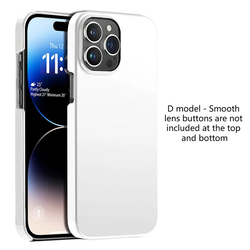 Customized Apple 16 phone case with heat transfer printing all inclusive 15 glossy 14 frosted hard shell for film case with pictures