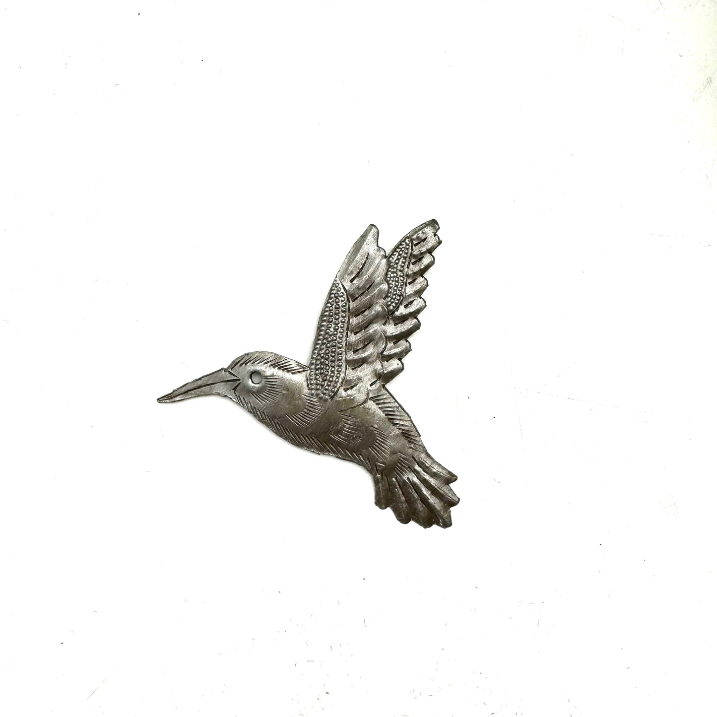 Steel Drum Hummingbird Magnet