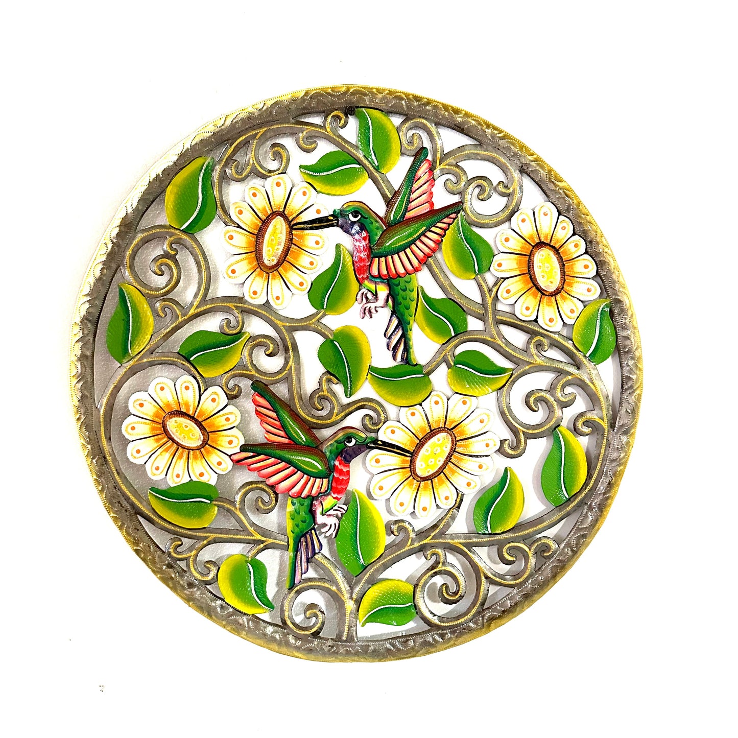 Hummingbirds and Daisies Tree of Life