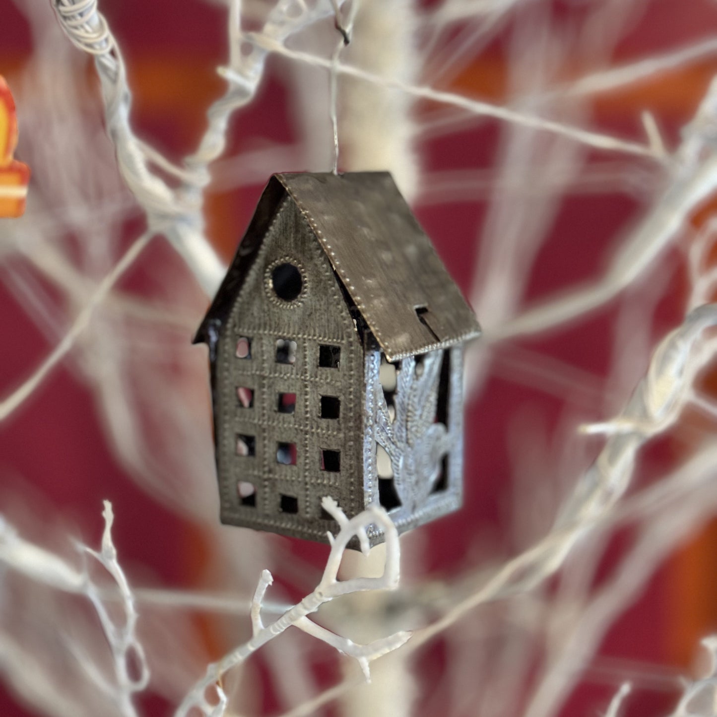 Bird House Ornament